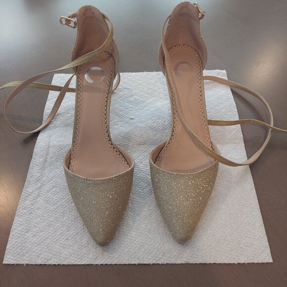 Gold kitten heel - Picture 6 of 7